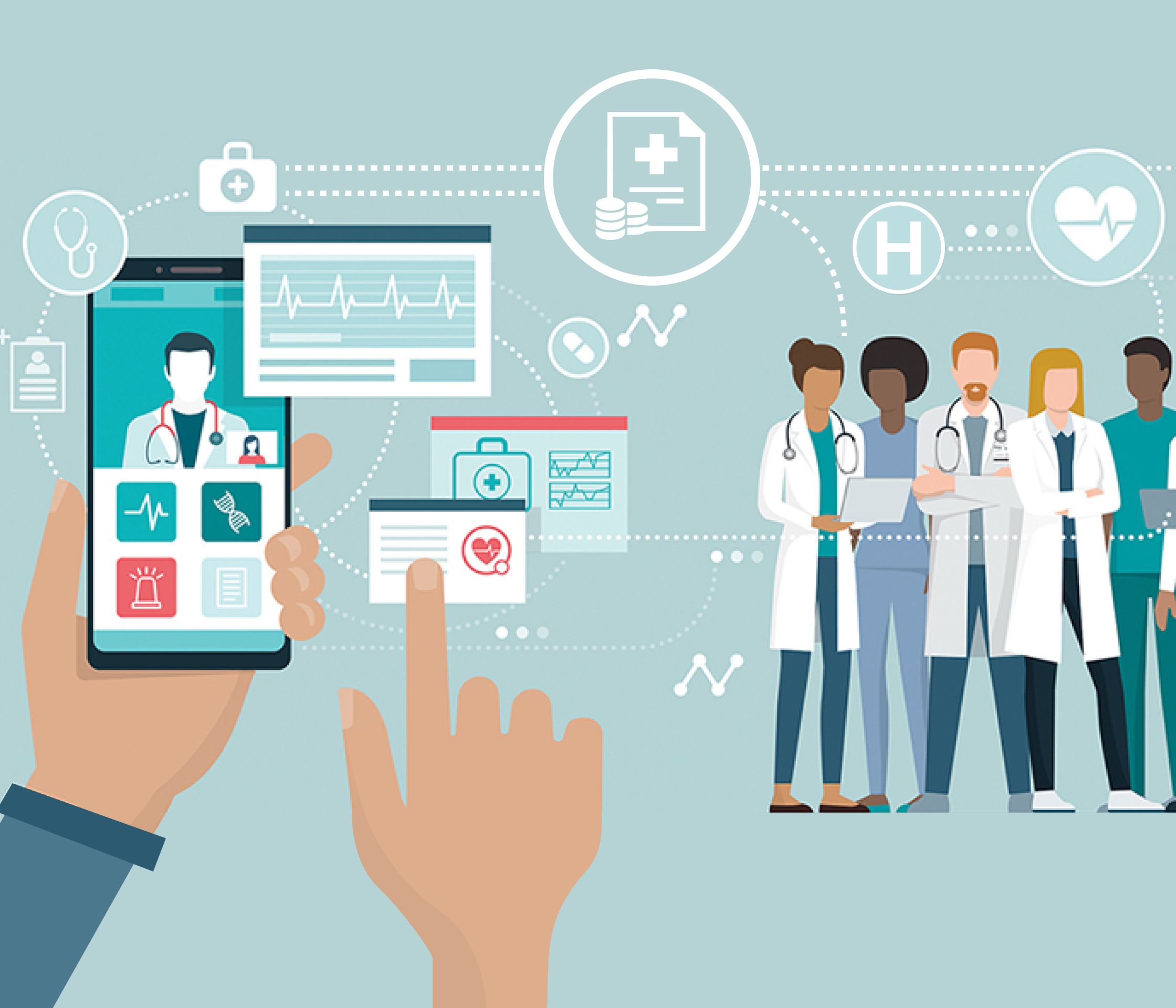 Healthcare SaaS app for a start-up