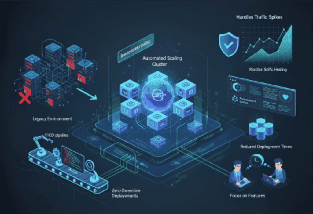 Kubernetes Transformation for a SaaS Platform