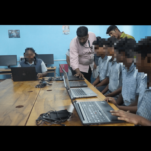 Laptops Donation to CSI Corley School